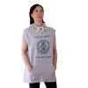 Sudadera gris Nasti de Plastic sin mangas extralarga