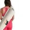 bolsa orgánica para esterilla de yoga blanca