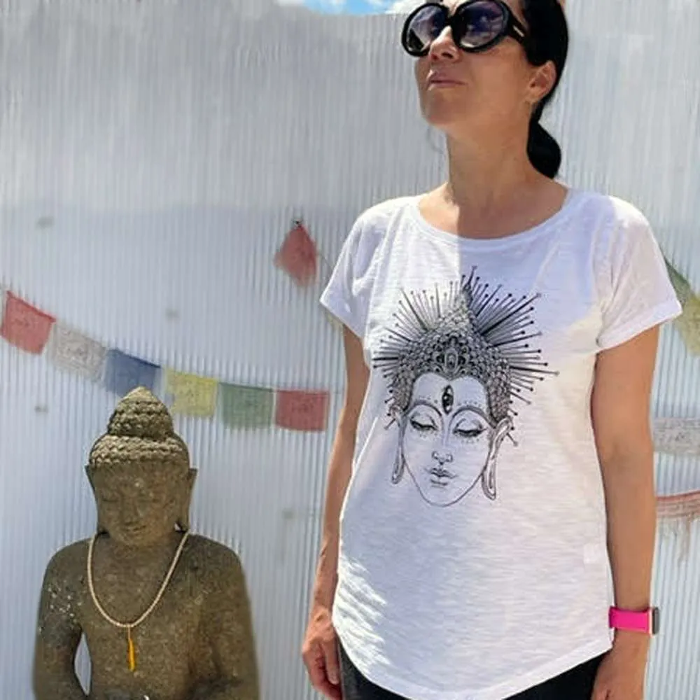 camiseta buda organica