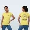 camiseta organica amarilla ConexiOM