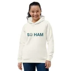 sudadera organica con capucha so ham