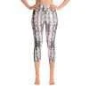 Leggings capri de yoga serpiente