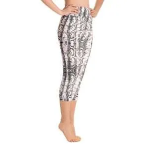 Leggings capri de yoga serpiente - Imagen 3